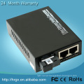 1 porta de fibra 2 RJ45 v.24 para conversor ethernet